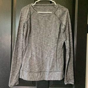 Lululemon Heathered Gray Long Sleeve